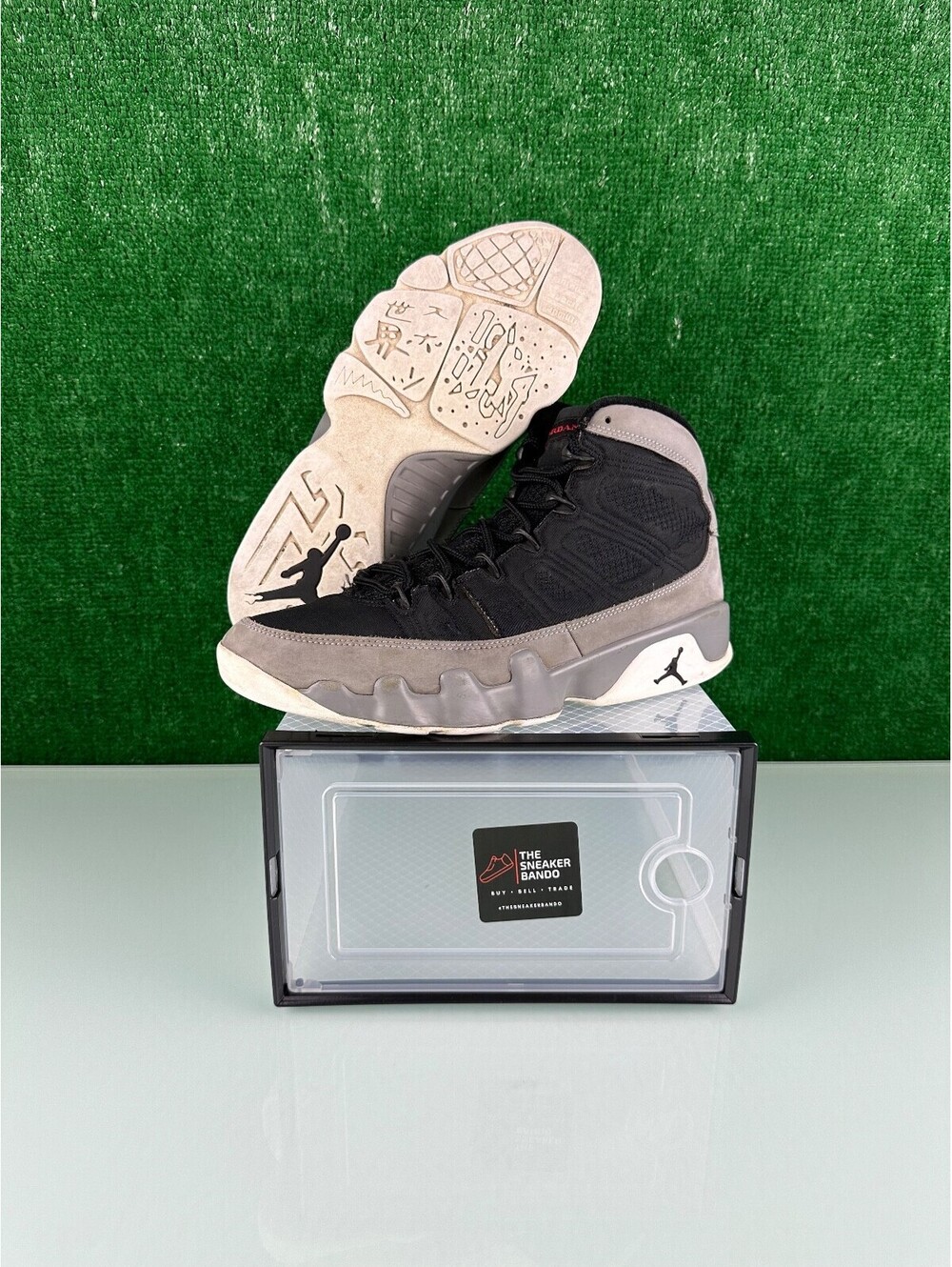 Size 10 - Jordan 9 Retro Particle Gray 2022